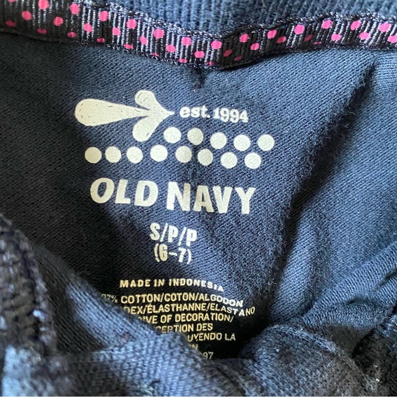 🍡3/$10 OLD NAVY Girls Navy Blue Uniform Polo Top S 6/7 - Picture 3 of 5